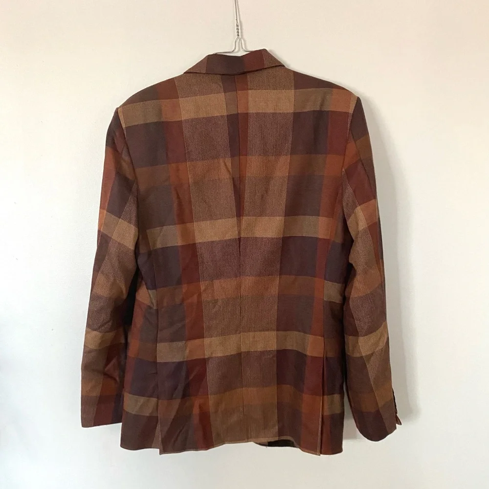 Men’s Plaid Blazer - Picture 2 of 8